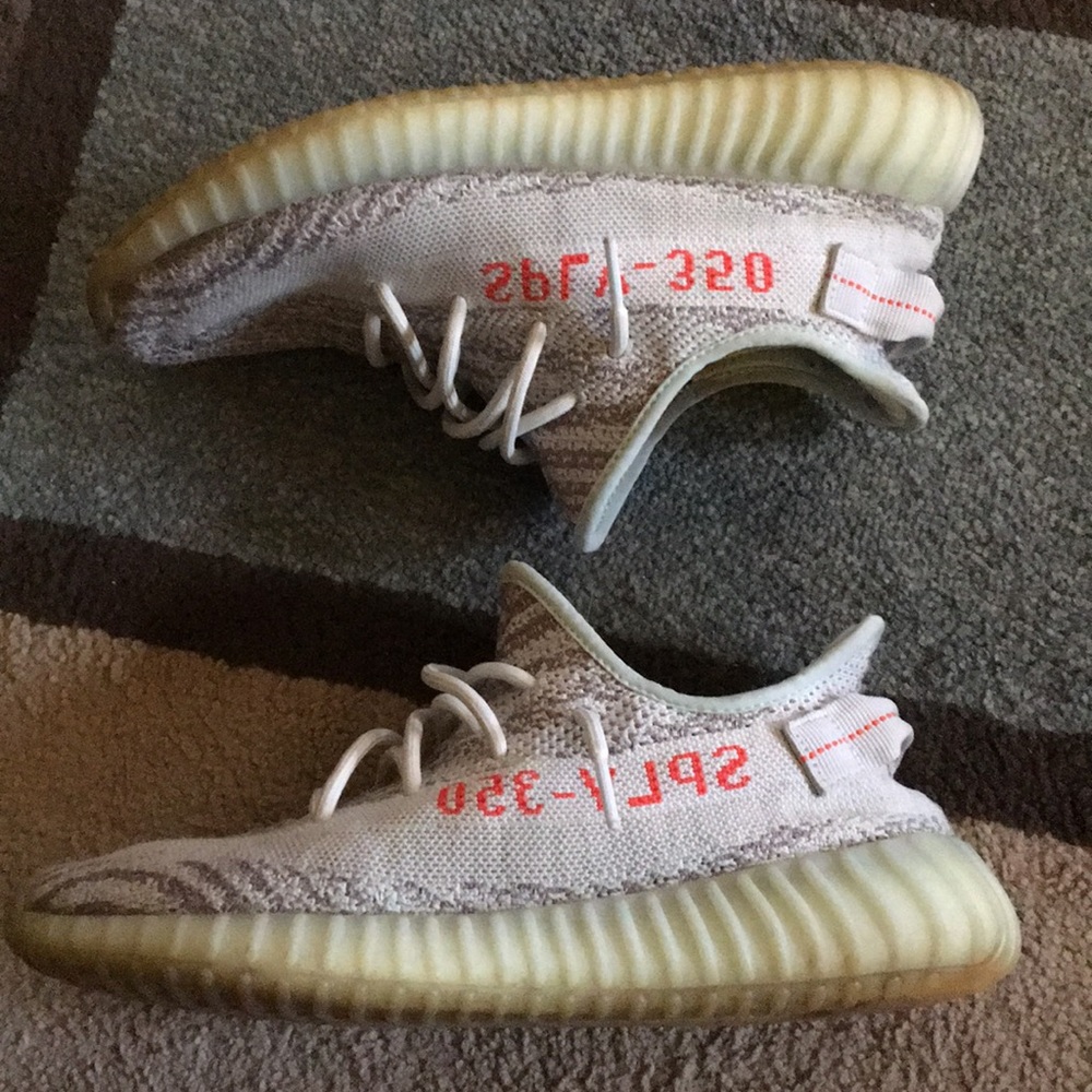 100% Authentic Yeezys blue tint
